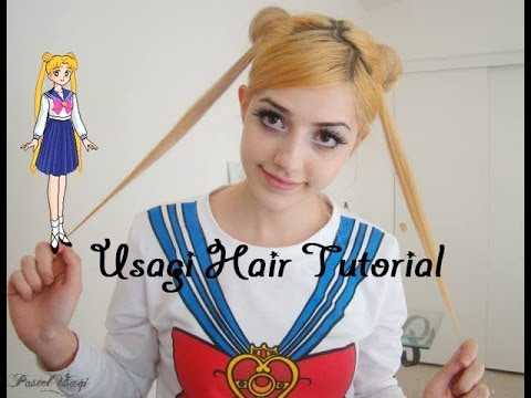 Как сделать прическу как у усаги цукино