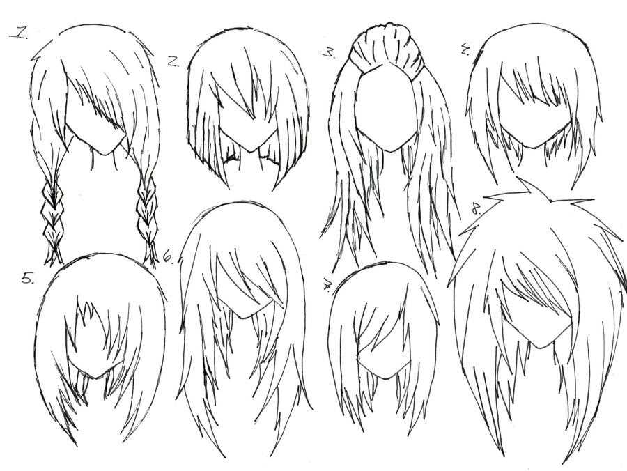 Как рисовать волосы в стиле аниме Из этой статьи вы узнаете, как рисовать мужские и женские волосы в стиле аниме Именно волосы делают героев аниме уникальными и красивыми, и, как и с настоящими людьми, это корона красоты Начнем
