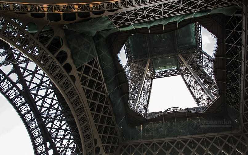 Эйфелева башня в париже