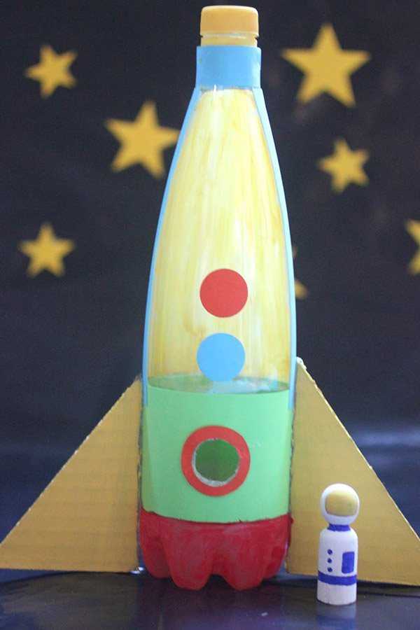 Как сделать ракету своими руками из бумаги, картона, фольги, бутылки, спичек – схемы и модели. как делать космическую ракету, которая летает — пошаговый мастер-класс