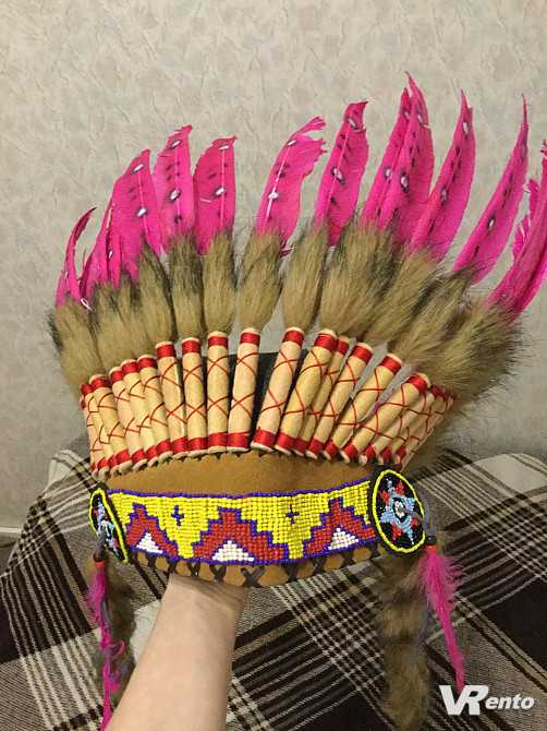 Головной убор индейского воина