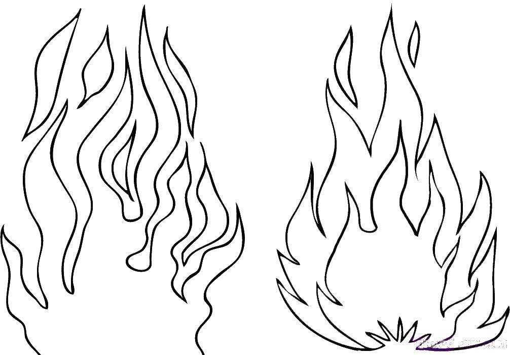 Как нарисовать «вечный огонь»