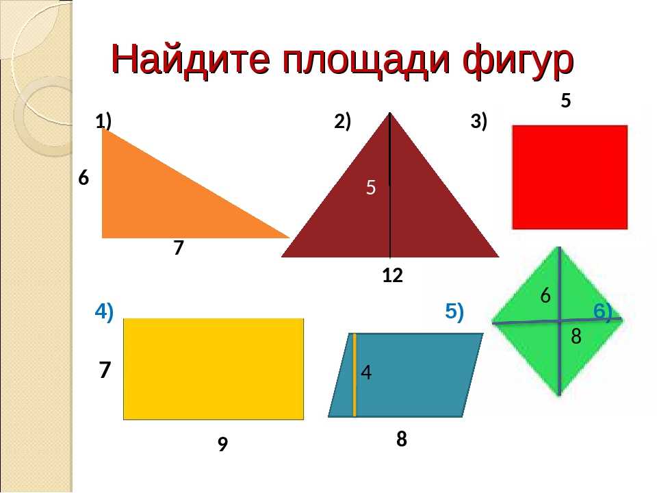 Урок 3: площадь - 100urokov.ru