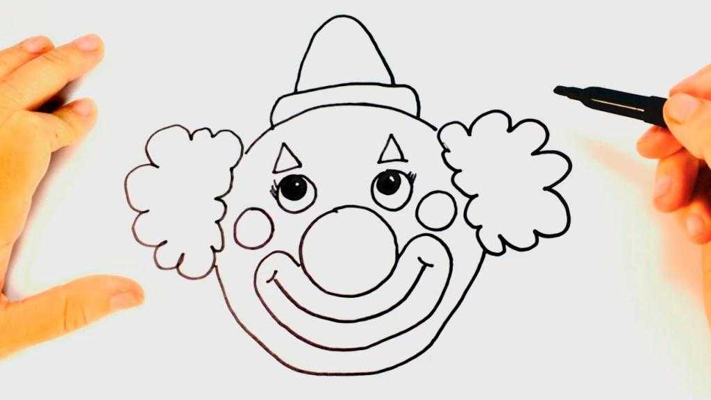Как нарисовать клоуна карандашом поэтапно: лучшие идеи создания красивого рисунка (110 картинок)