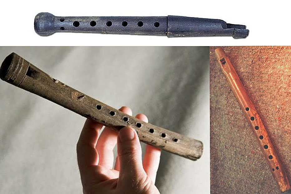Духовой деревянный инструмент флейта пана