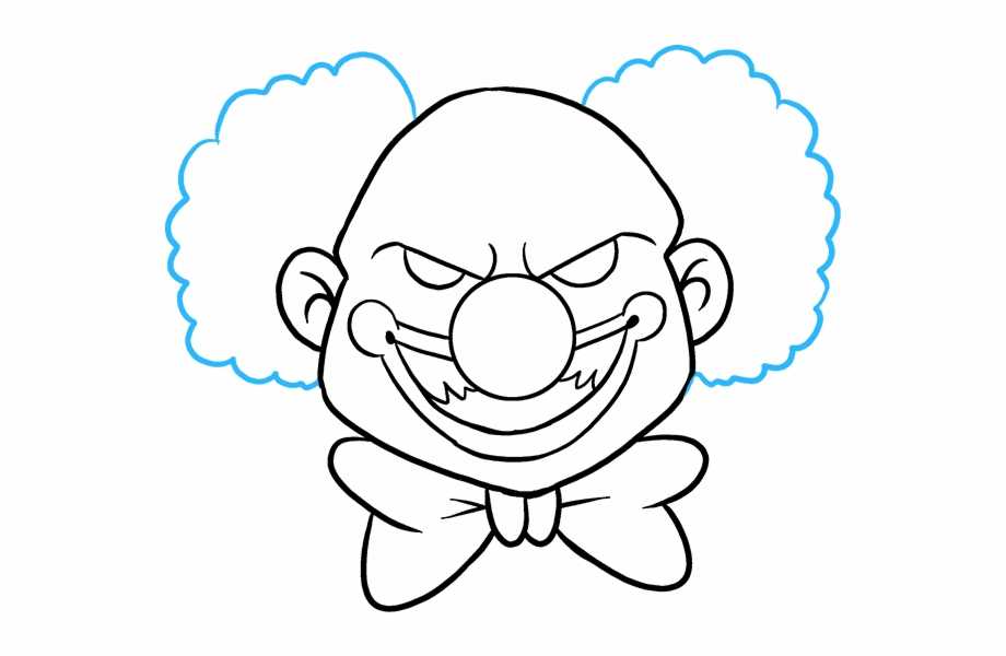 Как нарисовать клоуна