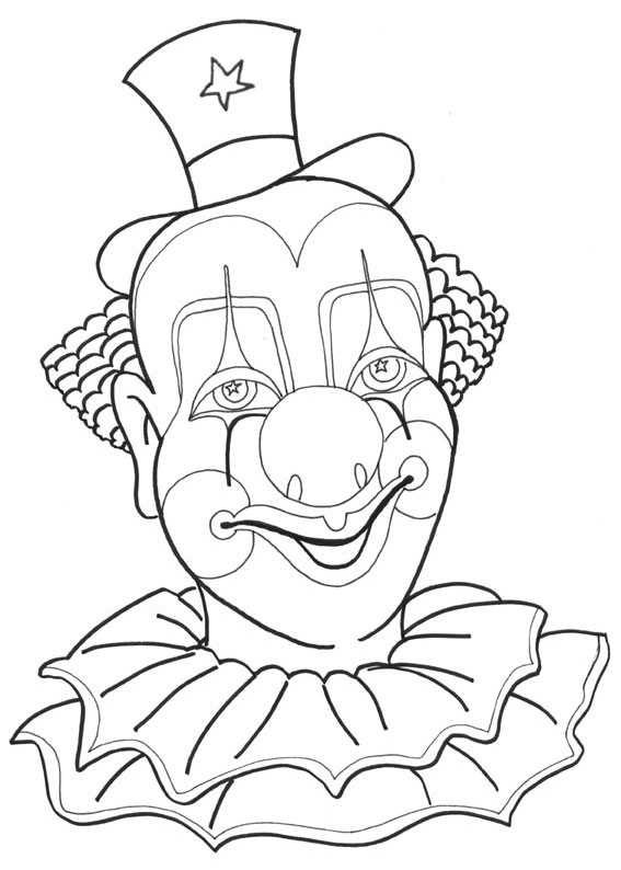 Как нарисовать клоуна на лице красками. как рисовать лицо клоуна