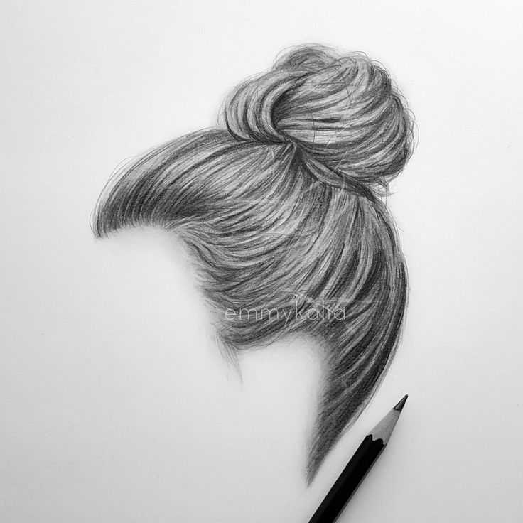 Рисование волос - основы рисование волос | карандашом