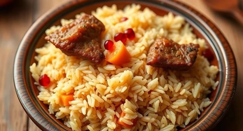 Быстрый плов в мультиварке