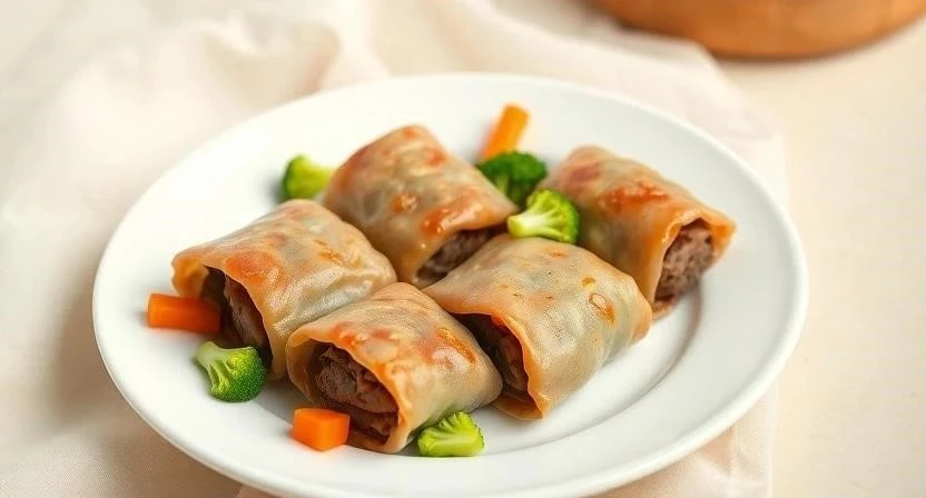 Паровые зразы из говядины с овощами для детей