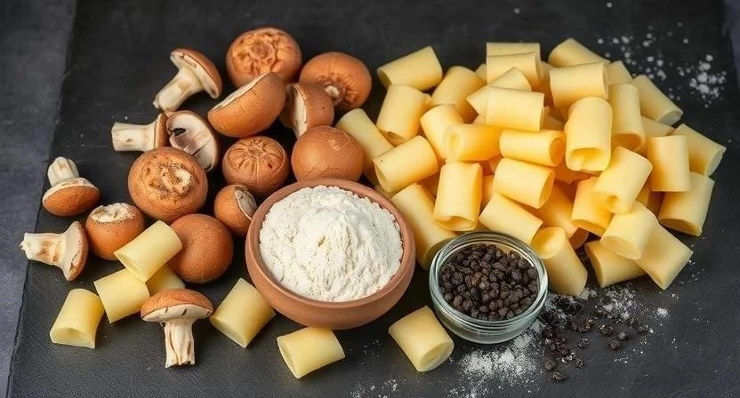 Постные картофельные рулетики с грибами