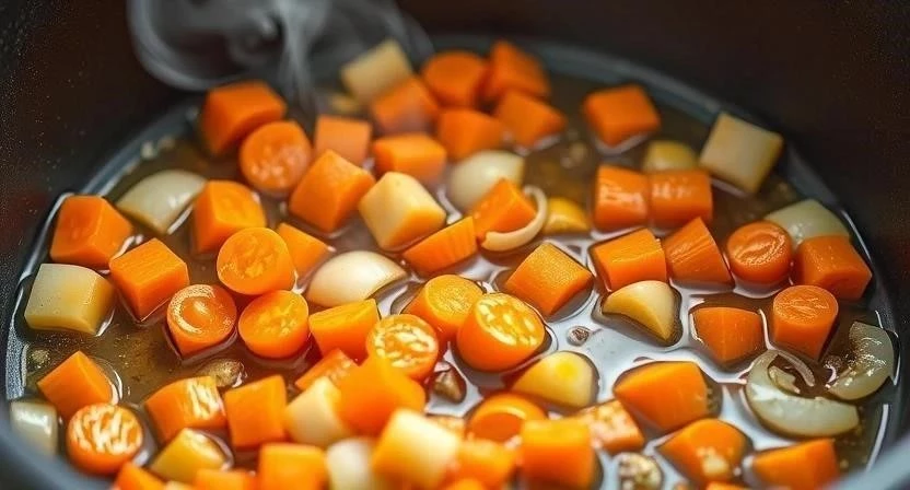 Постный плов с овощами и сухофруктами: пошаговый рецепт