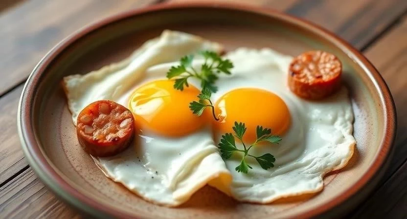 Яичница с охотничьими колбасками: рецепт и секреты приготовления