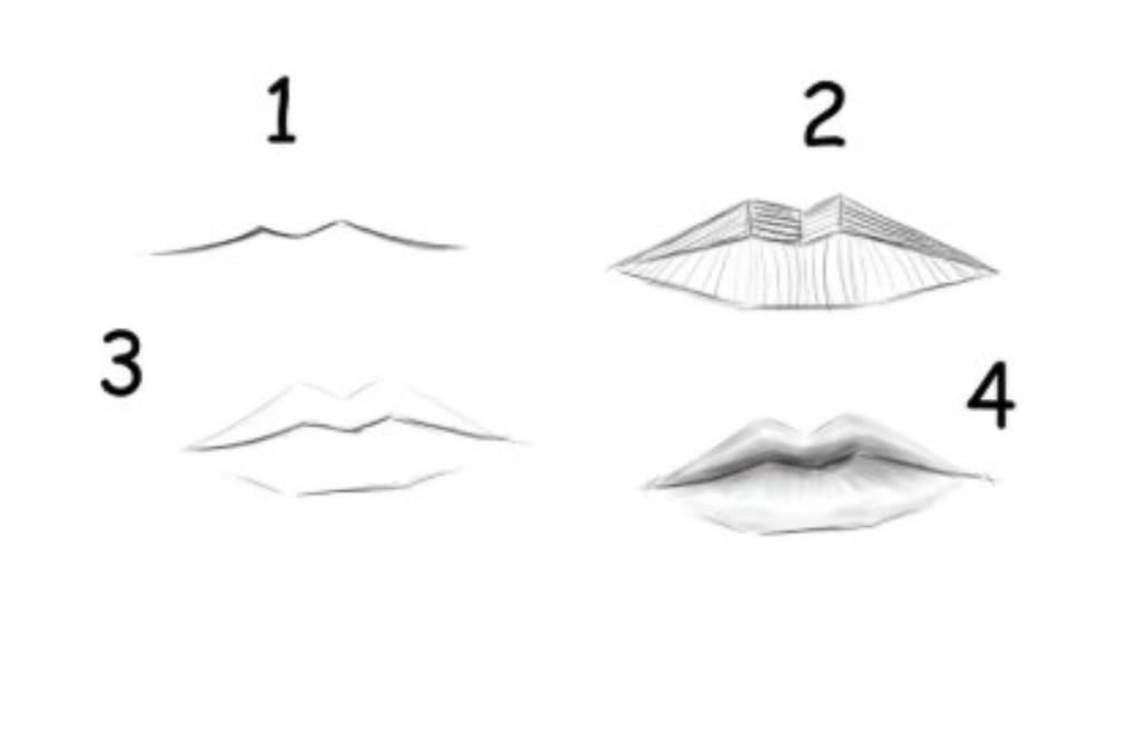 Как рисовать губы ~ инструкции на все случаи жизни
