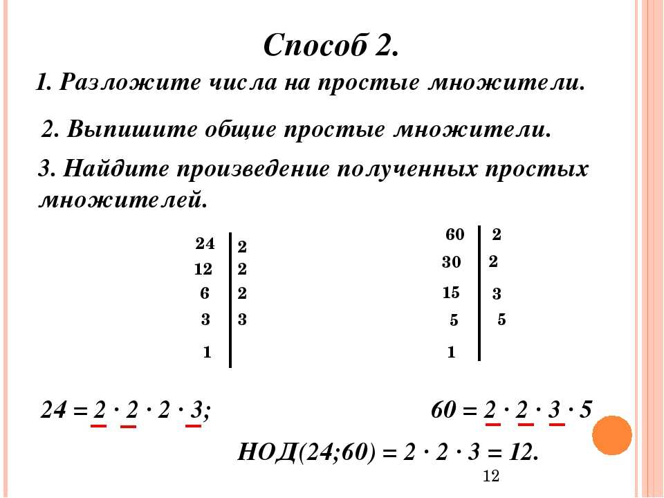 Разложение числа на множители онлайн | umath.ru