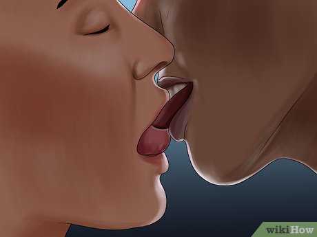 Как правильно целоваться с языком