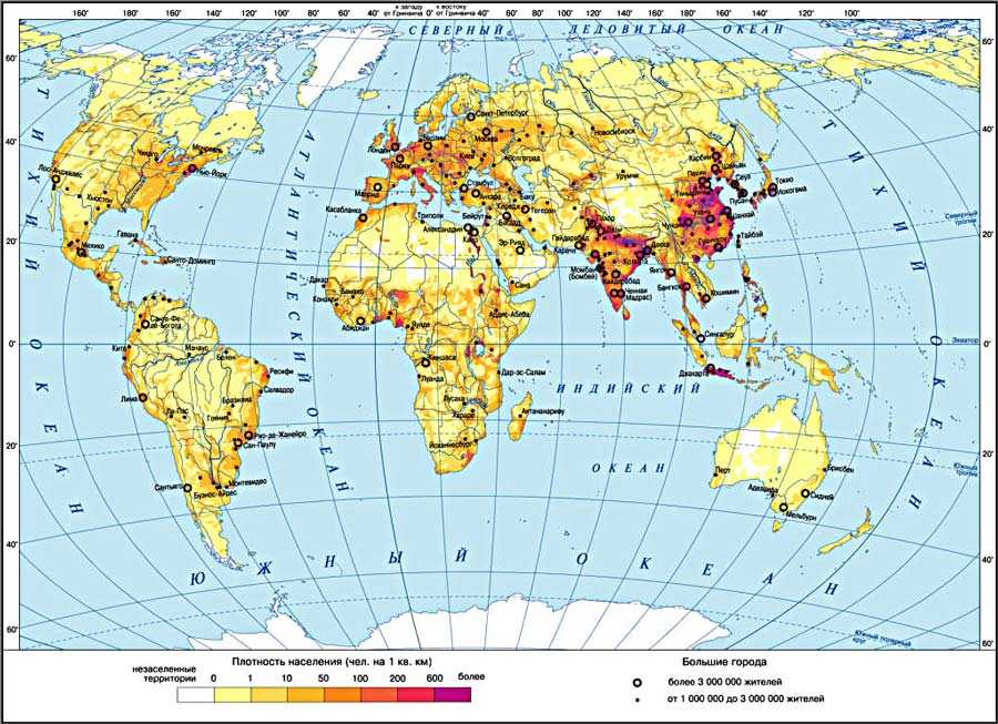 Как определить среднюю плотность населения формула — все карты мира