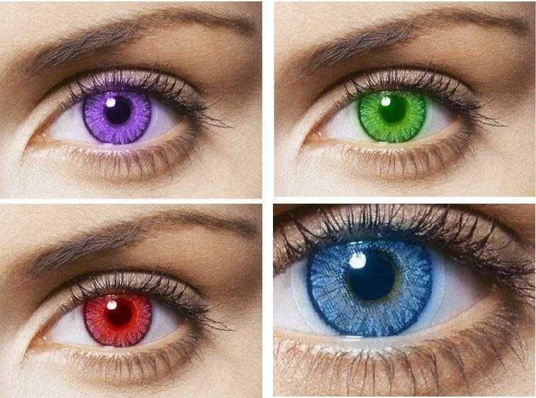 Какие бывают цветом глаза у человека фото