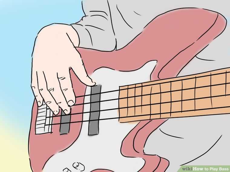 Как играть на бас гитаре