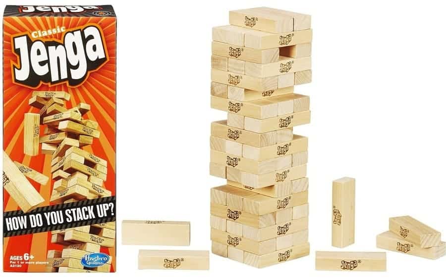 Дженга - настольная игра падающая башня - правила, описание, как играть