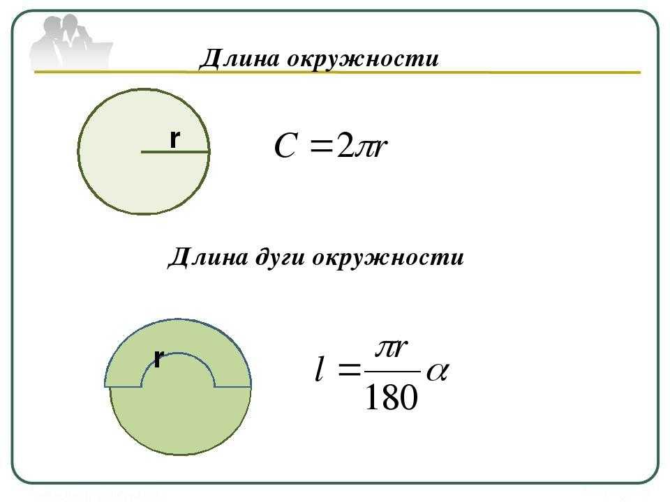 Как рассчитать длину окружности и периметр круга?