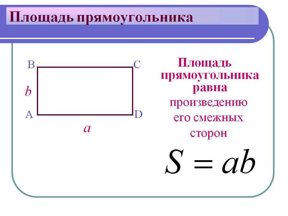 Длина прямоугольника - формулы и правила вычисления
