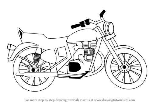 Как нарисовать мотоцикл Хотите знать, как сделать по-настоящему красивый дизайн мотоцикла Просто следуйте представленным ниже шагам Нарисуйте пятиугольник или фигуру с 5 сторонами Это будет схема тела