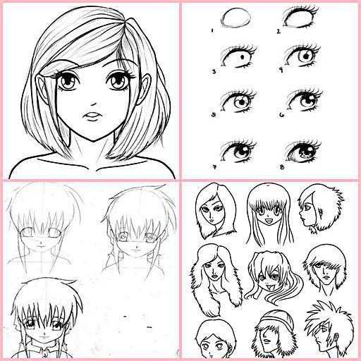 Как нарисовать аниме девушку и парня карандашом (83 фото): поэтапная инструкция для начинающих