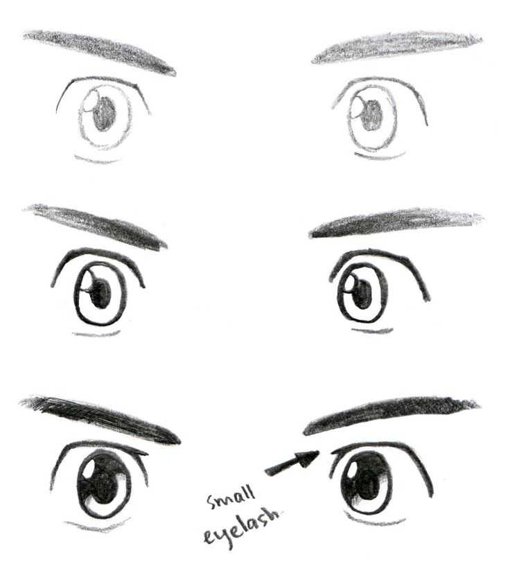 Как рисовать глаза в аниме и манге поэтапно для начинающих и продвинутых • makusha