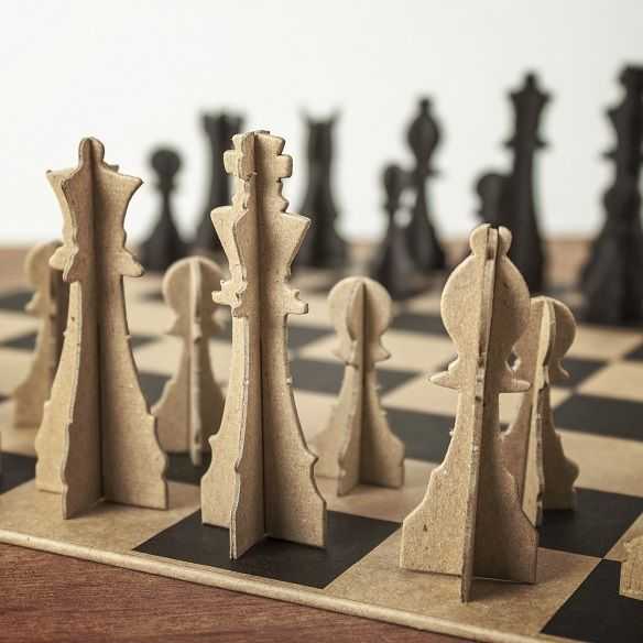 Шахматная доска: мастерим своими руками