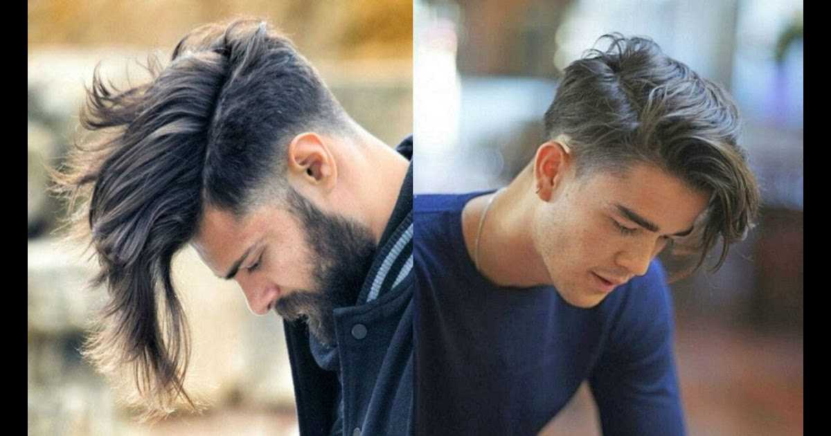 Как подстричь виски мужчине с длинными волосами