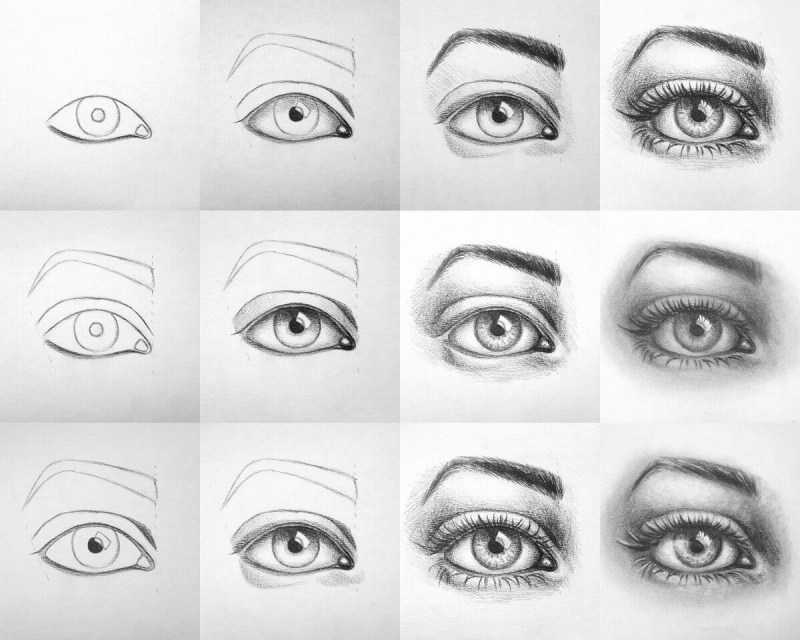 Как нарисовать глаза цветными карандашами, рисуем реалистично | художник — julia lebedeva