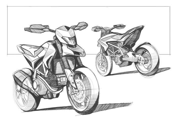 4 способа нарисовать мотоцикл - советы - 2021