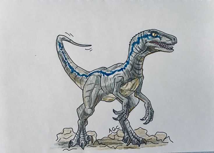 Как нарисовать динозавра легко
