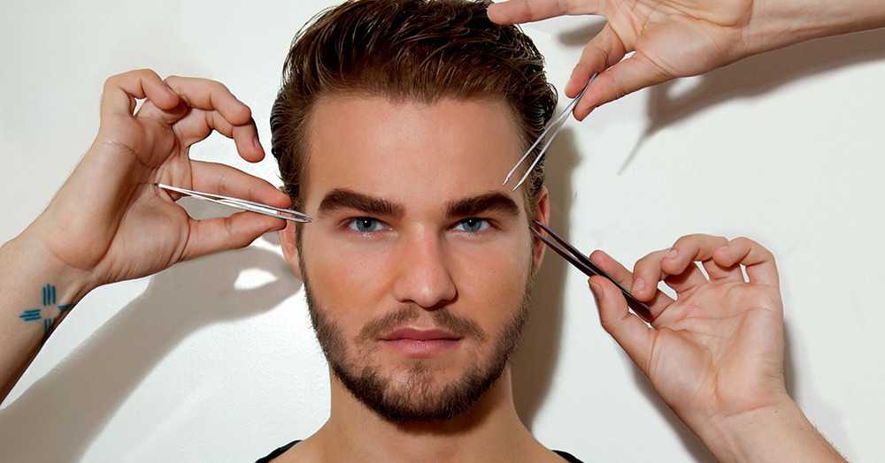 Как правильно подстричь брови в домашних условиях мужчине
