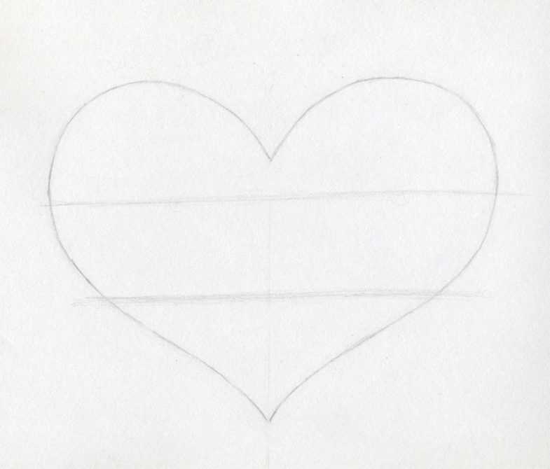 Как нарисовать сердце красиво