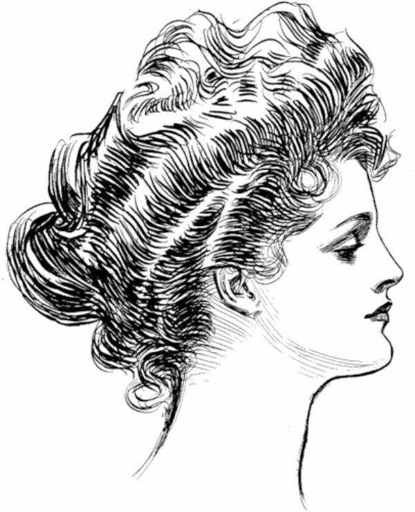Как рисовать волосы карандашом нарисовать косу девушки
