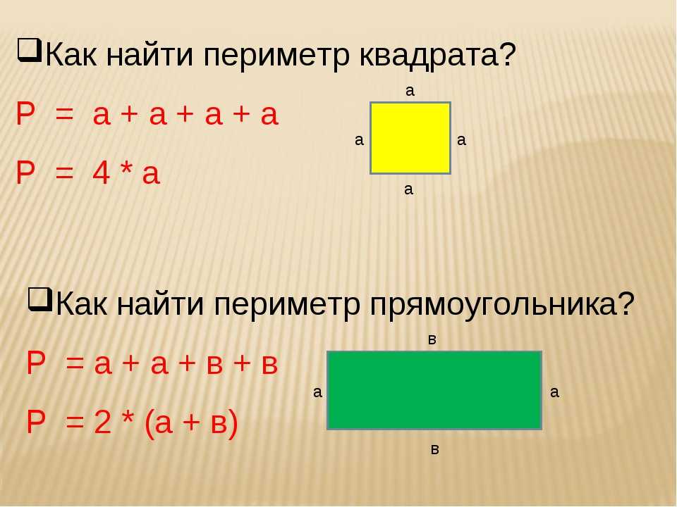 Как найти периметр квадрата? ответ на webmath.ru