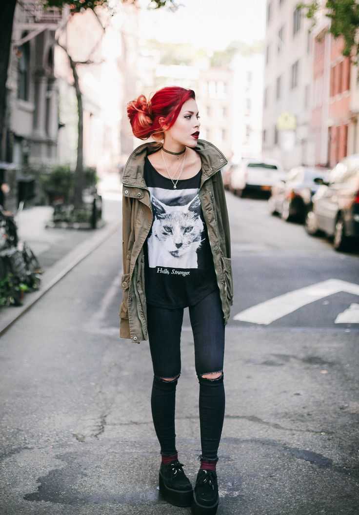 Grunge style - модный стиль одежды | nothingtowear