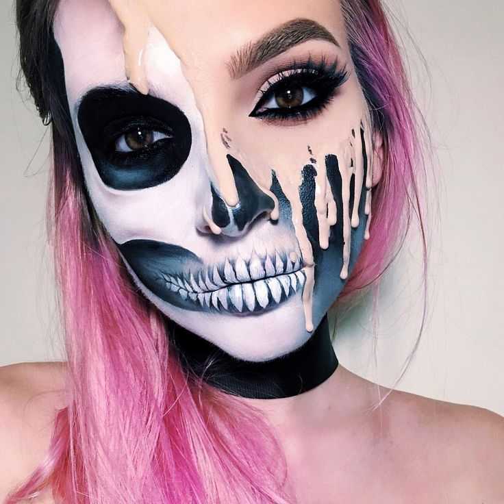 Создаем макияж зомби на хэллоуин: пошаговая инструкция (+ фото)