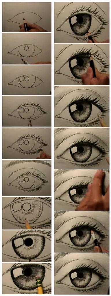 Как нарисовать реалистичное лицо цветными карандашами