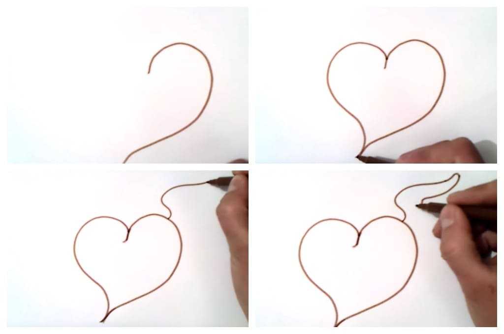 Учимся рисовать сердце карандашом пошагово: обзор необычных идей, интересный мастер-класс для начинающих