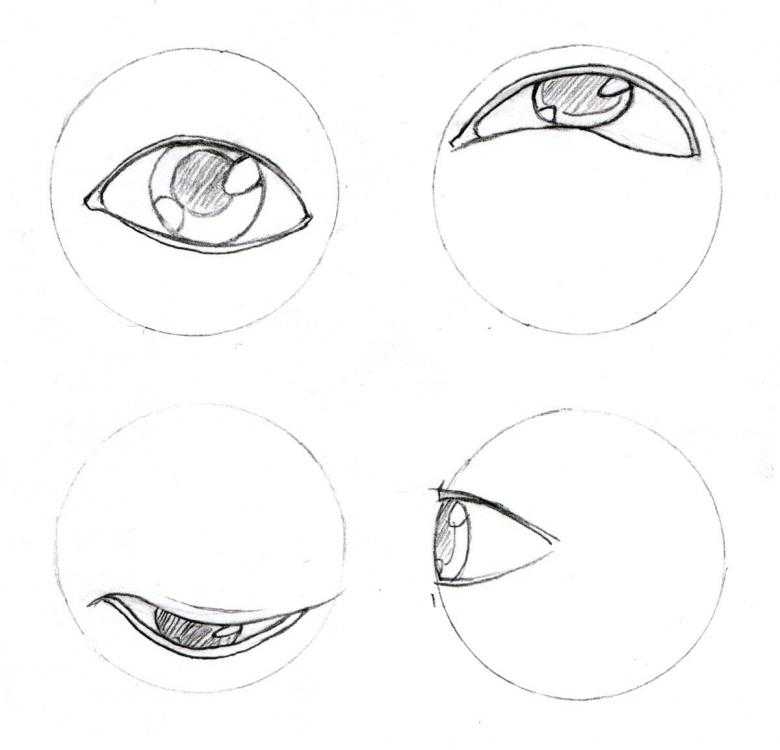 Как изобразить реалистичный глаз