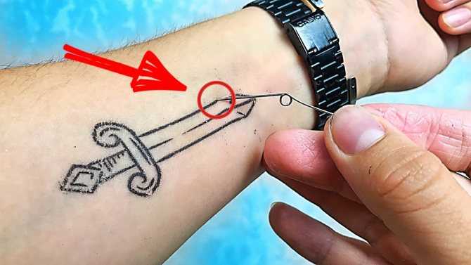 Как сделать временную татуировку 🖨 с помощью принтера и духов