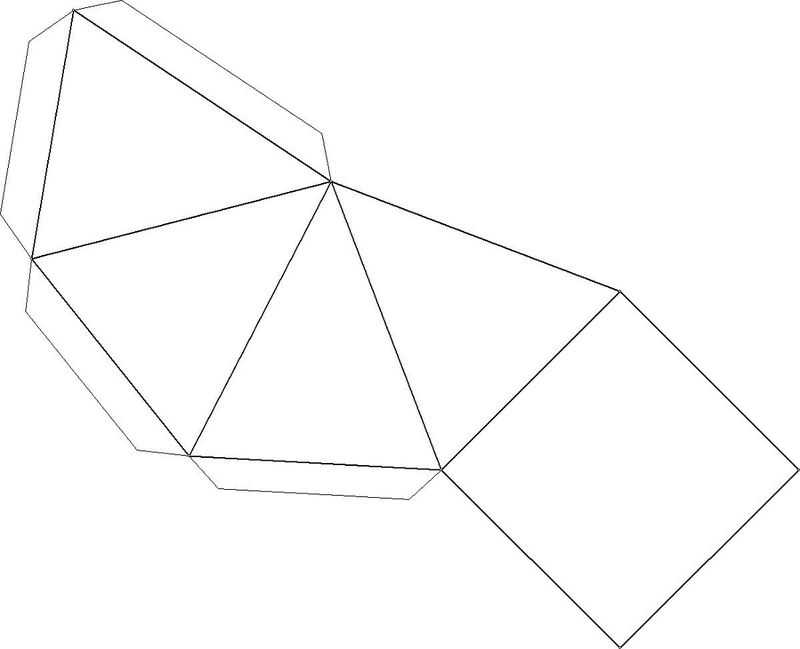 Как сделать пирамиду из бумаги. схема с размерами, пошаговая инструкция с фото