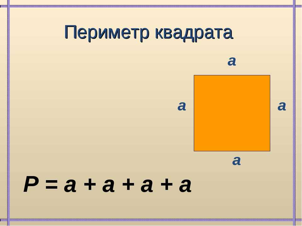 Как найти периметр квадрата? ответ на webmath.ru