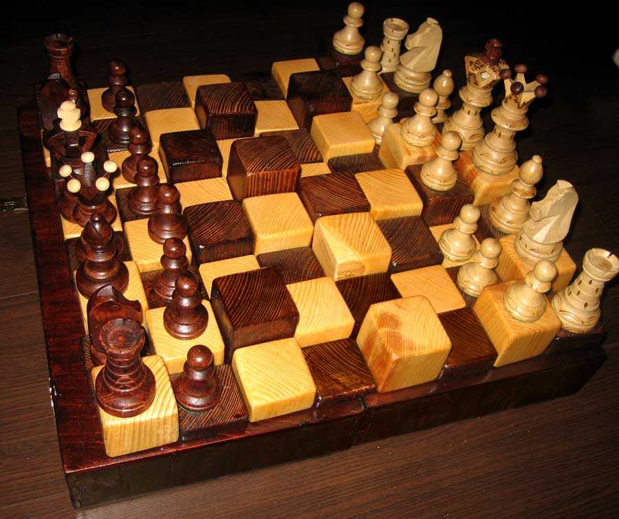 Сделать шахматную доску из картона своими руками. как сделать шахматы своими руками из дерева