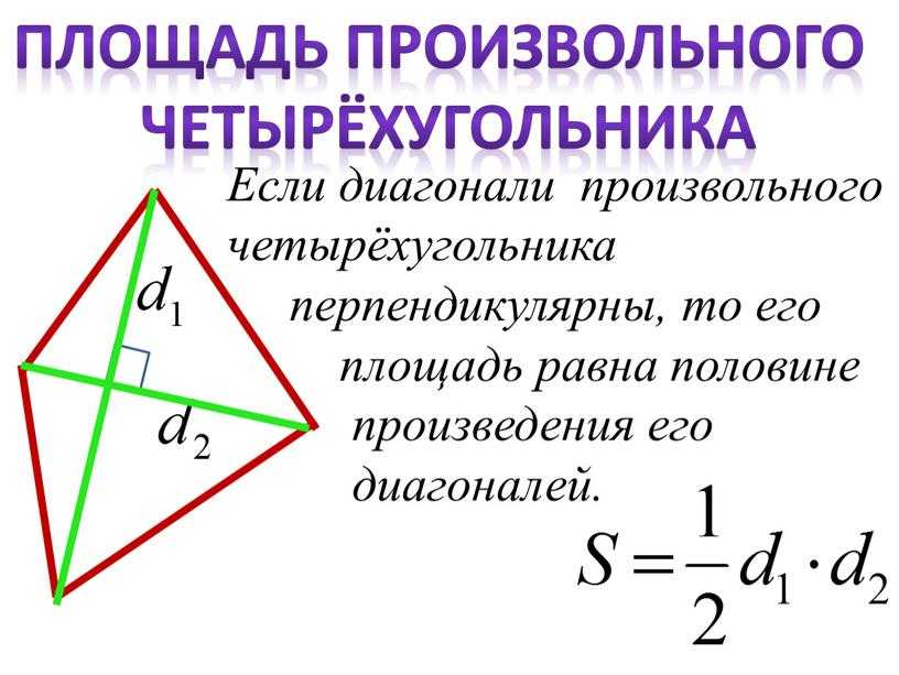 Как найти площадь четырехугольника - wikihow