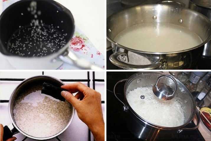 Приготовление риса на воде