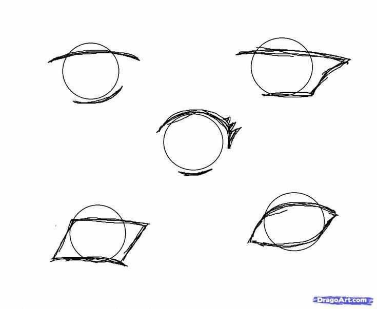 Как нарисовать глаза человека легко и красиво